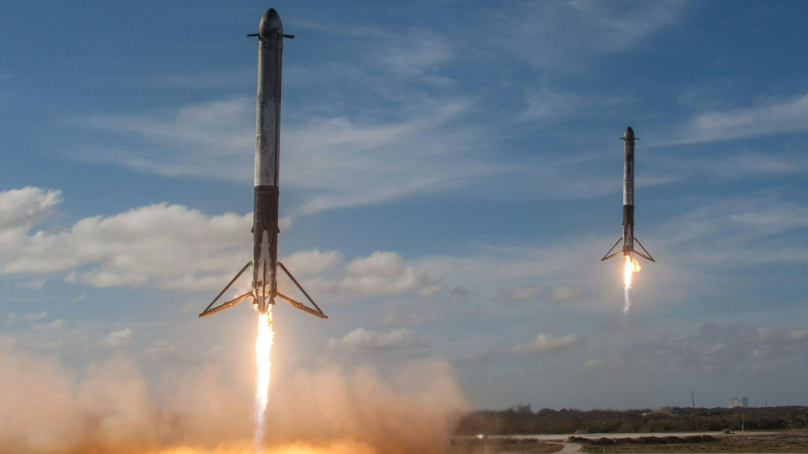 Spacex Rockets Landing