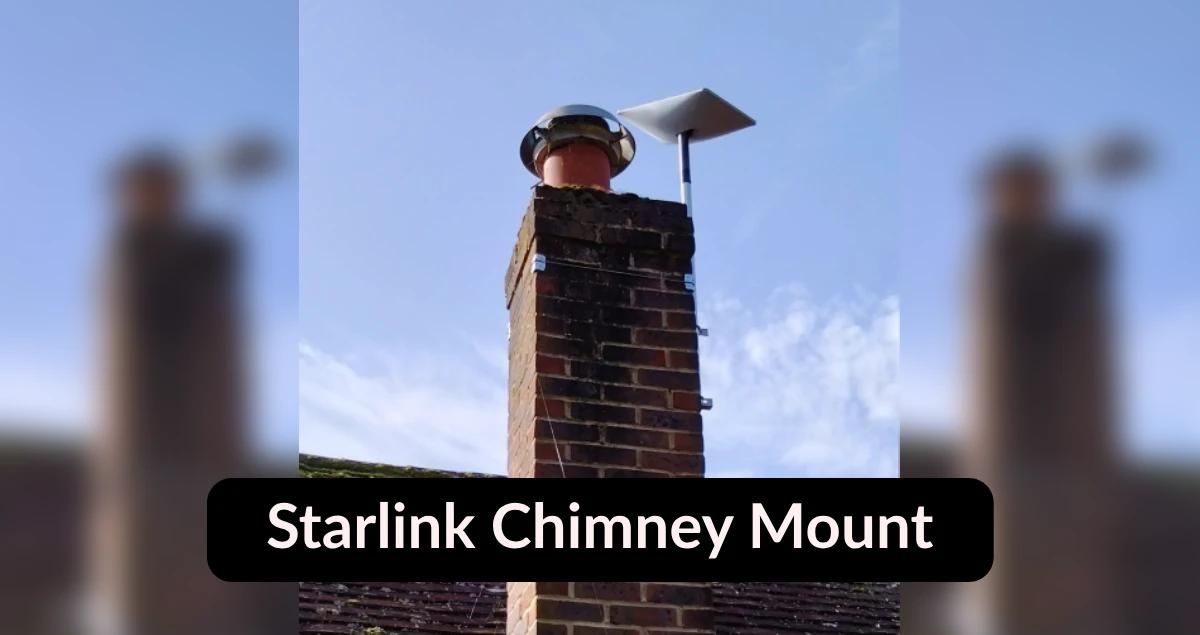 Starlink chimney mount